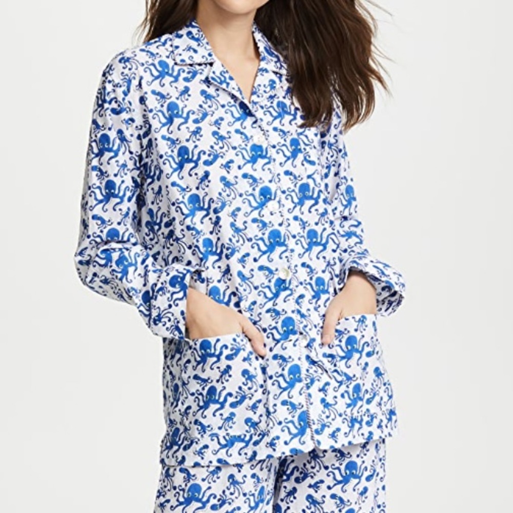 Roberta Roller Rabbit Octopus print PJ Top